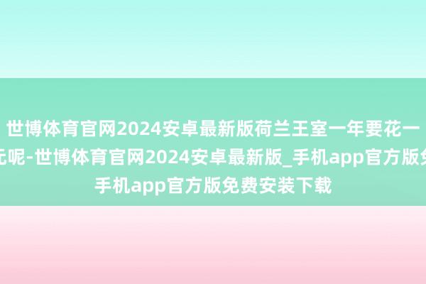 世博体育官网2024安卓最新版荷兰王室一年要花一亿一千万欧元呢-世博体育官网2024安卓最新版_手机app官方版免费安装下载